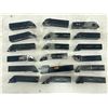 Image 2 : Lot of (18) Misc Indexable Lathe Tool Holders