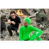 Image 5 : Guardians of the Galaxy (2014) - Rocket (Sean Gunn) Green Screen Suit