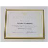 Image 1 : Star Trek: Voyager (1995 - 2001) - Henry Sterling (Ed Begley Jr.) Certificate of Academic Excellence