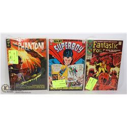 UNCLAIMED LOT OF 3 COMICS