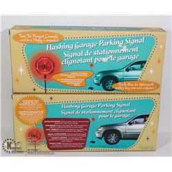 NEW SET OF 2 FLASHING GARAGE