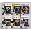 Image 1 : UNCLAIMED BOX OF 6 ASSORTED FUNKO POPS