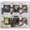 Image 1 : UNCLAIMED BOX OF 6 ASSORTED FUNKO POPS