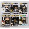 Image 1 : UNCLAIMED BOX OF 6 ASSORTED FUNKO POPS