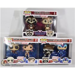 UNCLAIMED BOX OF 3 ASSORTED FUNKO POPS