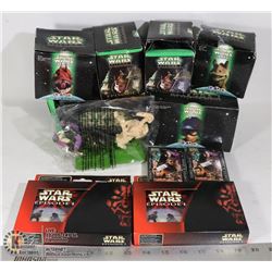 6 STAR WARS COLLECTORS TOYS & CARD GAMES