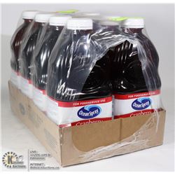 UNCLAIMED CASE OF CRANBERRY JUICE