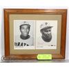 Image 1 : AUTOGRAPHED POSTCARDS OF WILLIE STARGELL & MANNY