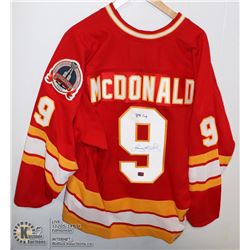 UNCLAIMED LANNY MCDONALD CALGARY JERSEY XL