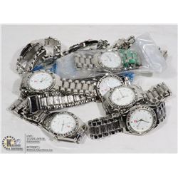 UNCLAIMED ASSORTED WATCHES NEED BATTERIES