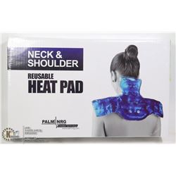 UNCLAIMED NECK AND SHOULDER HEAT PAD