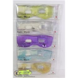 UNCLAIMED LOT OF 5 EYE MASKS