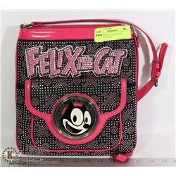 UNCLAIMED FELIX THE CAT WOMENS PURSE