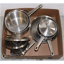 UNCLAIMED BEAMARK 9PC COOKWARE SET