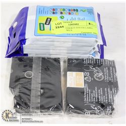 5 NEW BROTHER P-TOUCH LABEL MAKER LABELS