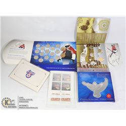 VANCOUVER 2010 OLYMPICS, 17 COINS; LEGENDARY