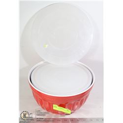 UNCLAIMED 4PC MELAMINE BOWL SET