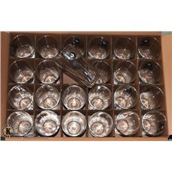 UNCLAIMED CASE OF 24 BIG ROCK BEER GLASSES