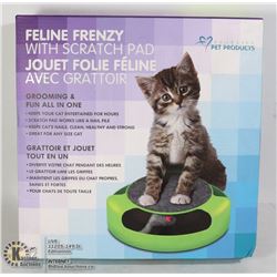 UNCLAIMED FELINE FRENZY WITH SCRATCH PAD