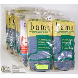 UNCLAIMED 14 PACKS OF AC SYSTEMS FOR RUBBER BOOTS