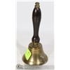Image 1 : UNCLAIMED BRASS SCHOOL BELL