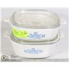 Image 1 : UNCLAIMED TWO CORNINGWARE DISHES WITH LIDS
