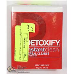 UNCLAIMED INSTANT DETOXIFY KIT