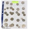 Image 1 : 32 PCS. OLD WORLD COINS WITH SILVER