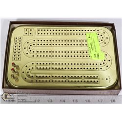 UNCLAIMED BRASS CRIB SET