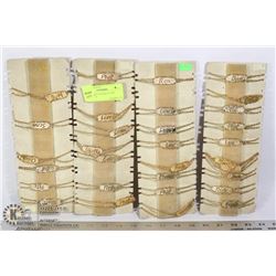 UNCLAIMED 4 PACKS OF NEW BRACELETS