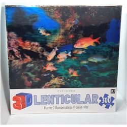 7)  FACTORY SEALED 300 PCE 3D LENTICULAR