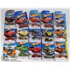 Image 1 : FLAT OF 15 HOT WHEELS CARS