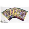 Image 1 : 6 NEW SEALED PACKS OF POKEMON CARDS