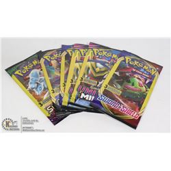 6 NEW SEALED PACKS OF POKEMON CARDS