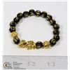Image 1 : UNCLAIMED OBSIDIAN BRACELET
