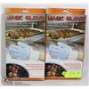 Image 1 : LOT OF TWO NEW MAGIC GLOVE HOT SURFACE