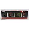 Image 1 : NEW 4PC STAR WARS SHOT GLASS SET