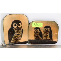 LOT OF 2 EREN CANADA 76 OWL PICTURES