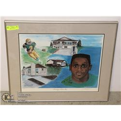 UNCLAIMED SIGNED DOUG CAPOGRECO PICTURE