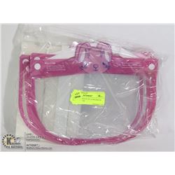 UNCLAIMED LOT OF 5 CHILDRENS FACE SHIELDS