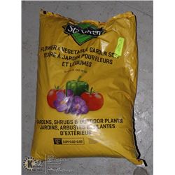 UNCLAIMED BAG OF FLOWER AND VEGETABLE SOIL