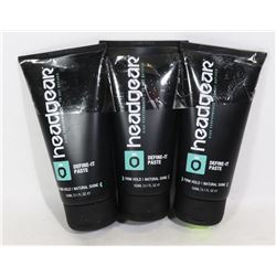 THREE HEADGEAR DEFINE IT PAST FIRM HOLD 150ML EA