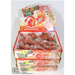 THREE RETAIL DISPLAYS OF FLASHING BANDS