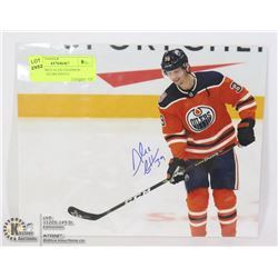 UNCLAIMED ALEX CHAISSON SIGNED OILERS PHOTO