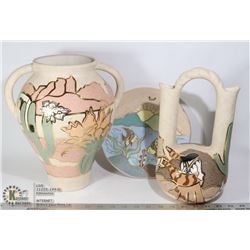 UNCLAIMED BOX OF POTTERY