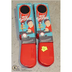 TWO WRIST SHOOTERS HOCKEY STYLE GAME SETS