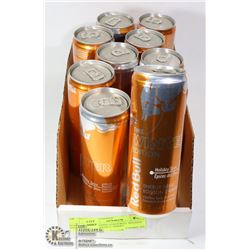 UNCLAIMED 10 RED BULL HOLIDAY SPICE ENERGY DRINKS