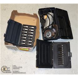 UNCLAIMED SOCKET SET AND ANGLE GRINDER