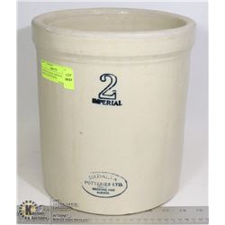 ANTIQUE CROCK- IMPERIAL #2- MEDALTA POTTERIES,
