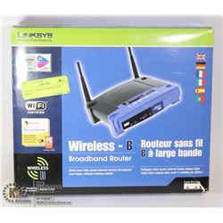 LINKSYS  WIRELESS B ROUTER  INBOX